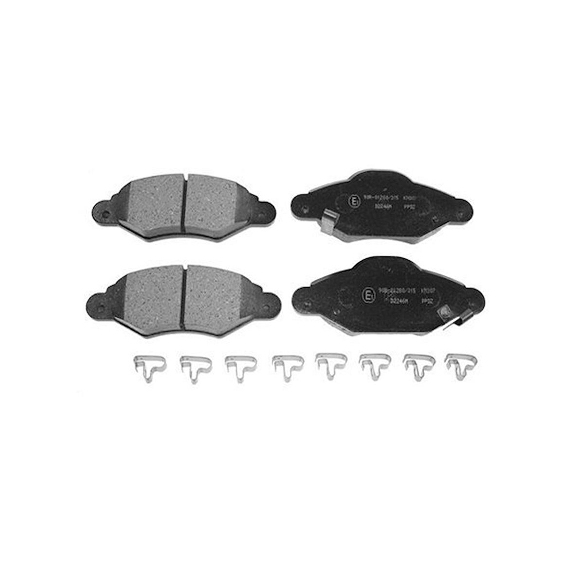 Toyota Yaris Ön Fren Balata [Maher] (044650D010)